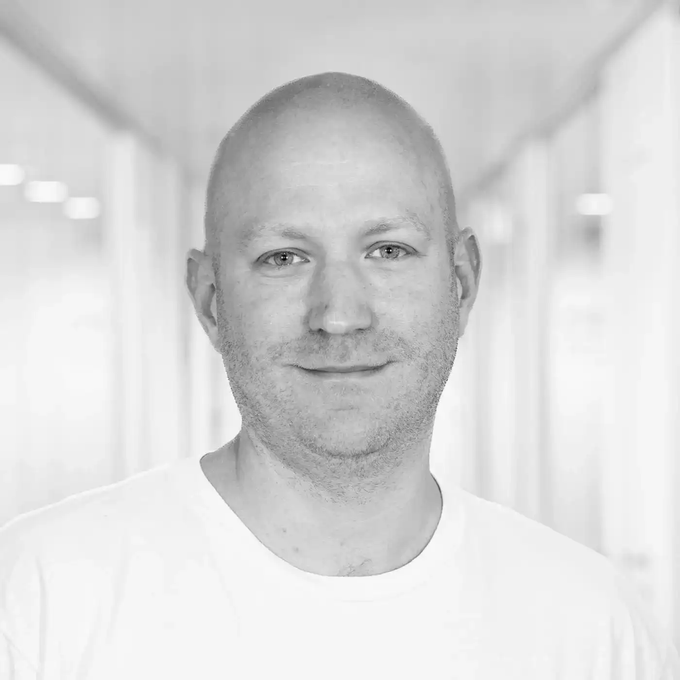 Photo portrait de Hanno Polomsky, membre du support chez Relution
