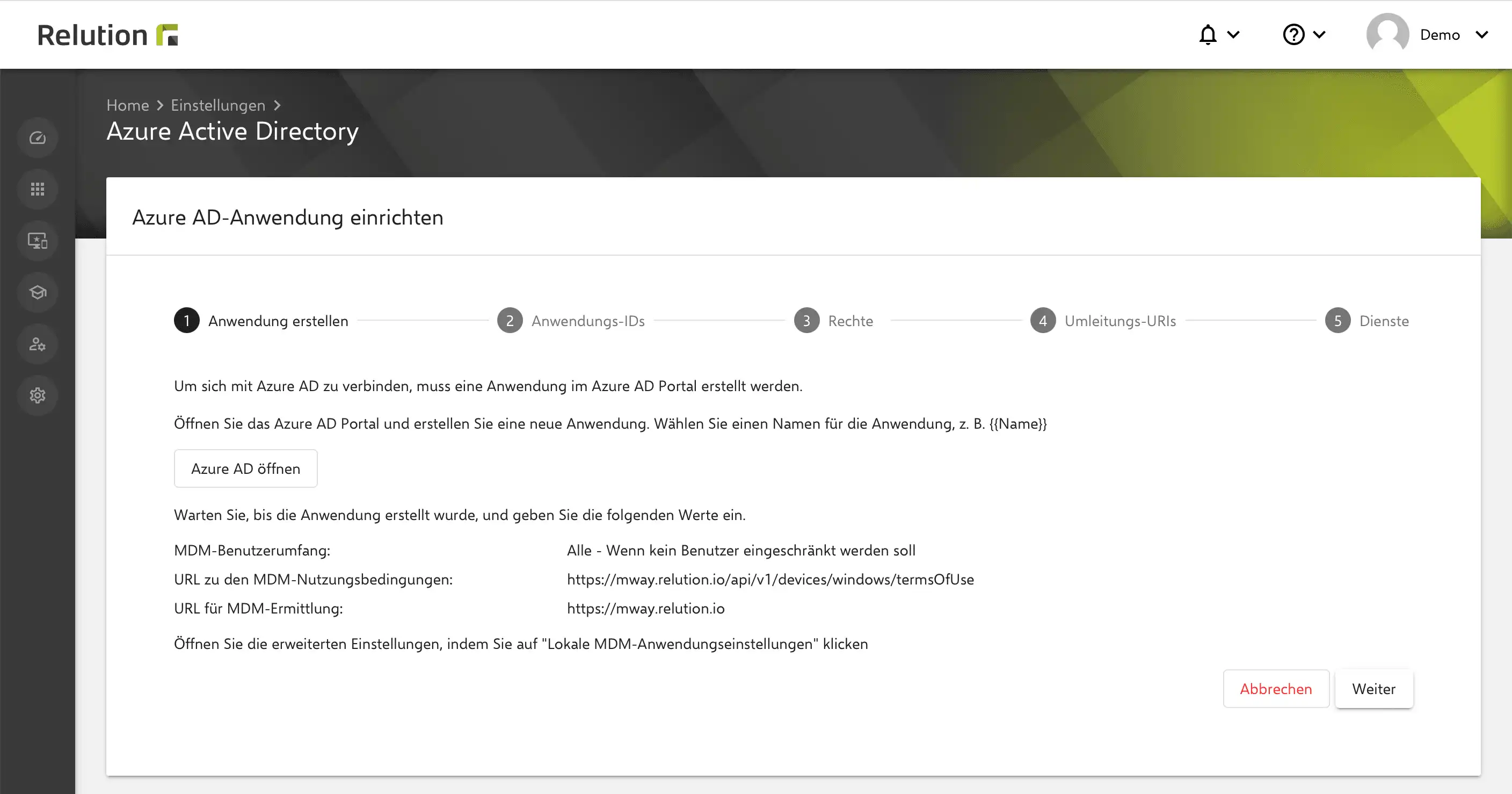 Automatische Registrierung von Windows 10/11-Geräten über Windows Autopilot und Konfiguration in Relution