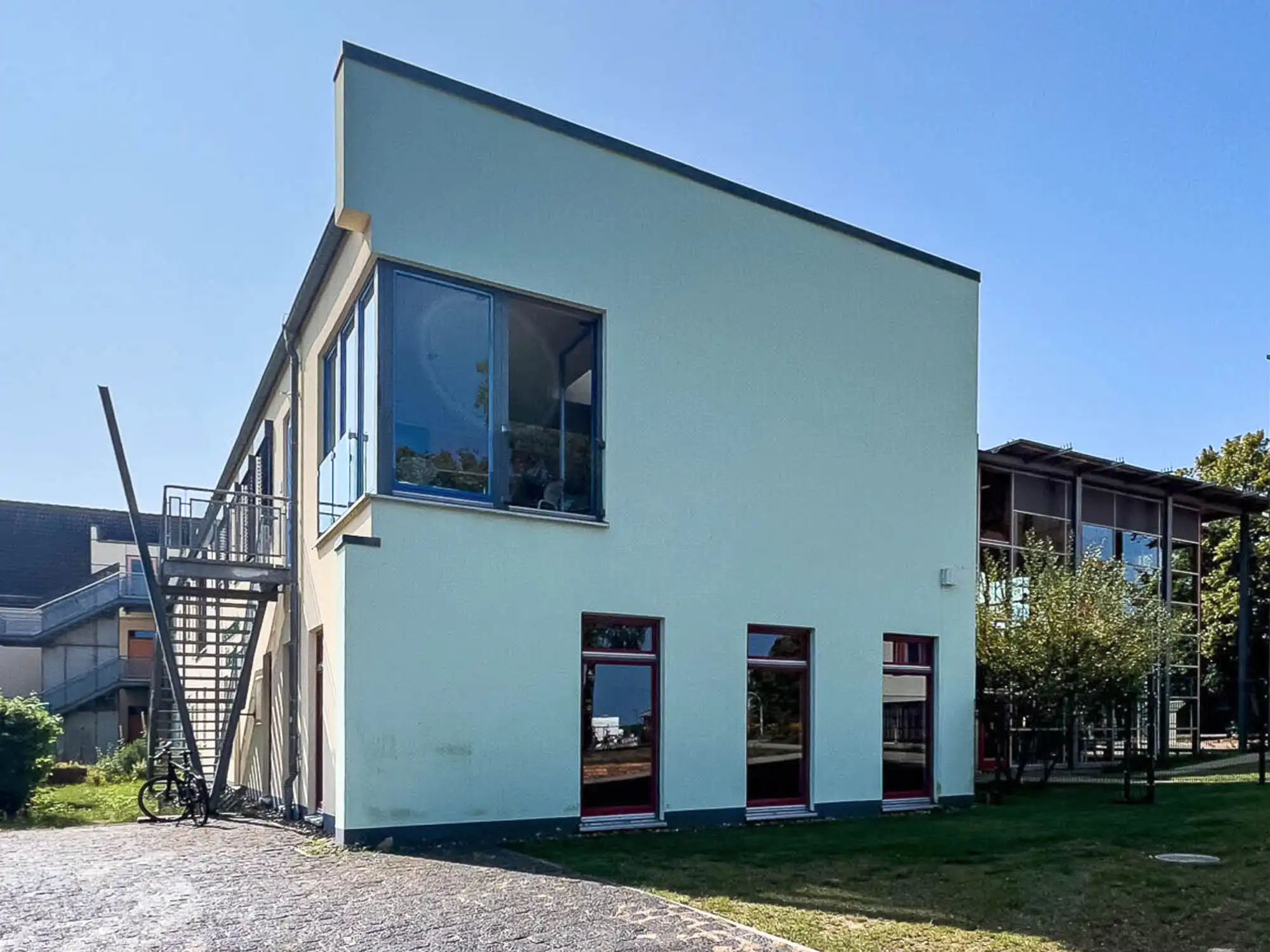 Vista esterna di una parte della Ostseeschule Ückeritz
