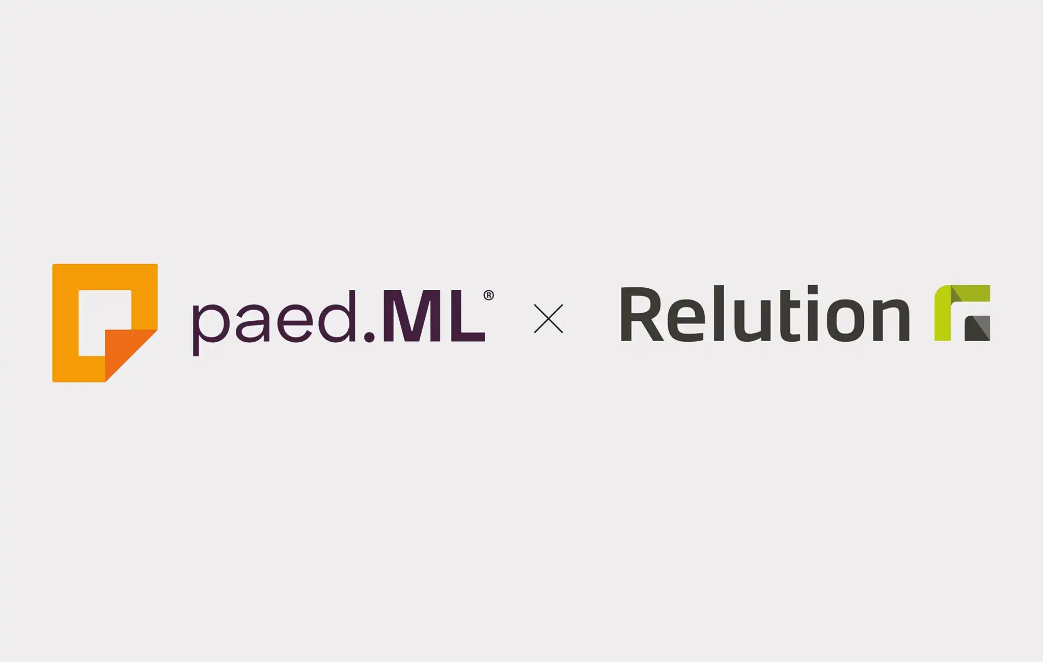 Logo paed.ML und Logo der Relution GmbH